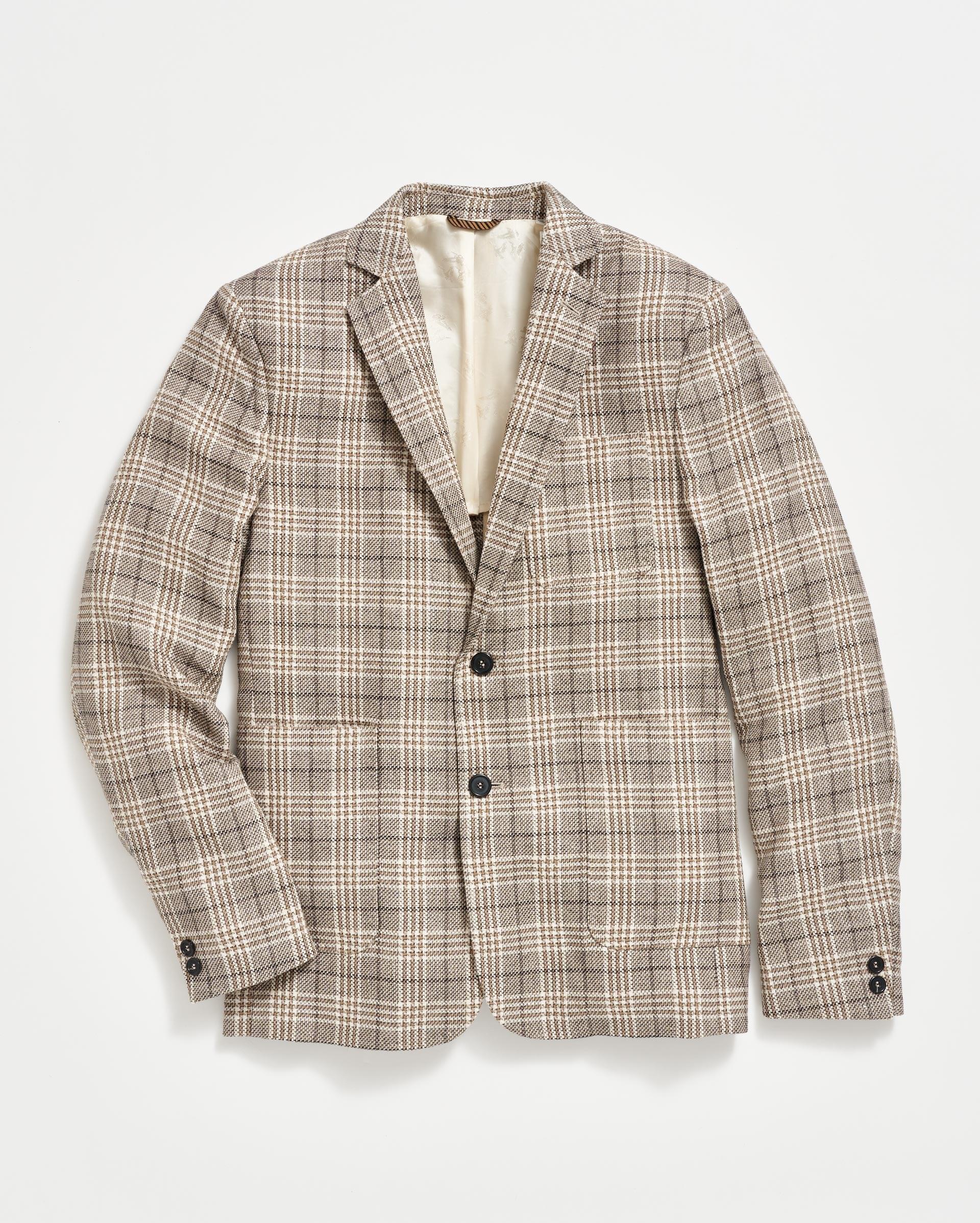 WINDOW PLAID ARCHIE JACKET Product Image