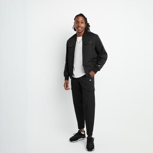 Champion Mens Champion Lightweight Bomber Jacket - Mens Black/Black Product Image