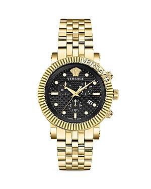 Mens V-Chrono Classic Goldtone Stainless Steel Watch Product Image