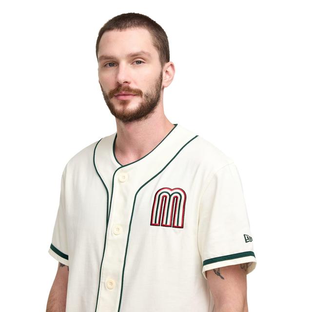 Mexico Baseball Ivory Jersey Male Product Image