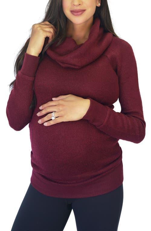 Ingrid & Isabel Cowl Neck Maternity Sweater Product Image