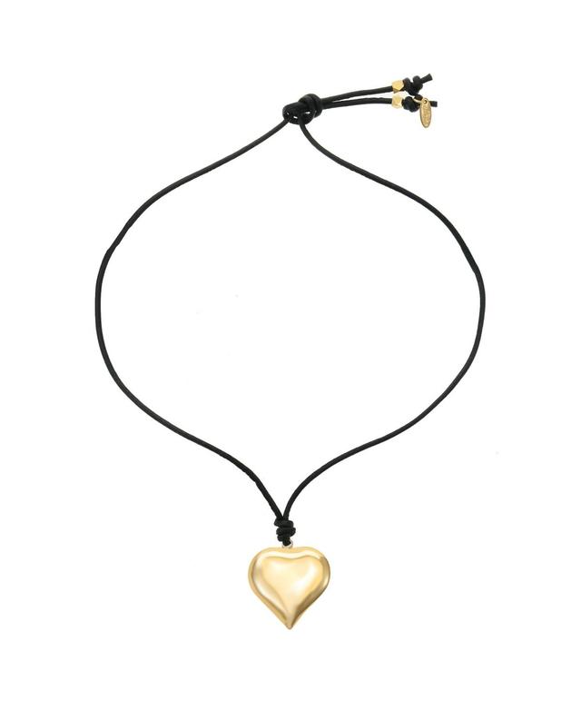 Ettika Puffy Heart Pendant Necklace Product Image