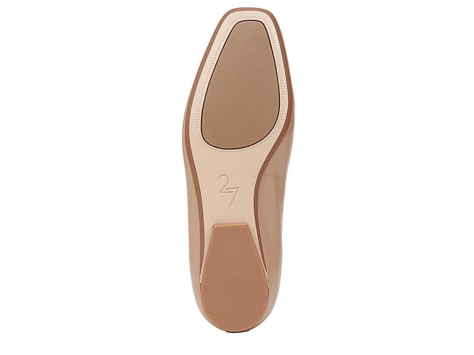 Naturalizer 27 EDIT Carla Leather Square Toe Casual Ballet Flats Product Image