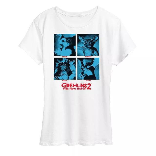 Womens Gremlins 2 Grid Graphic Tee, Girls Product Image