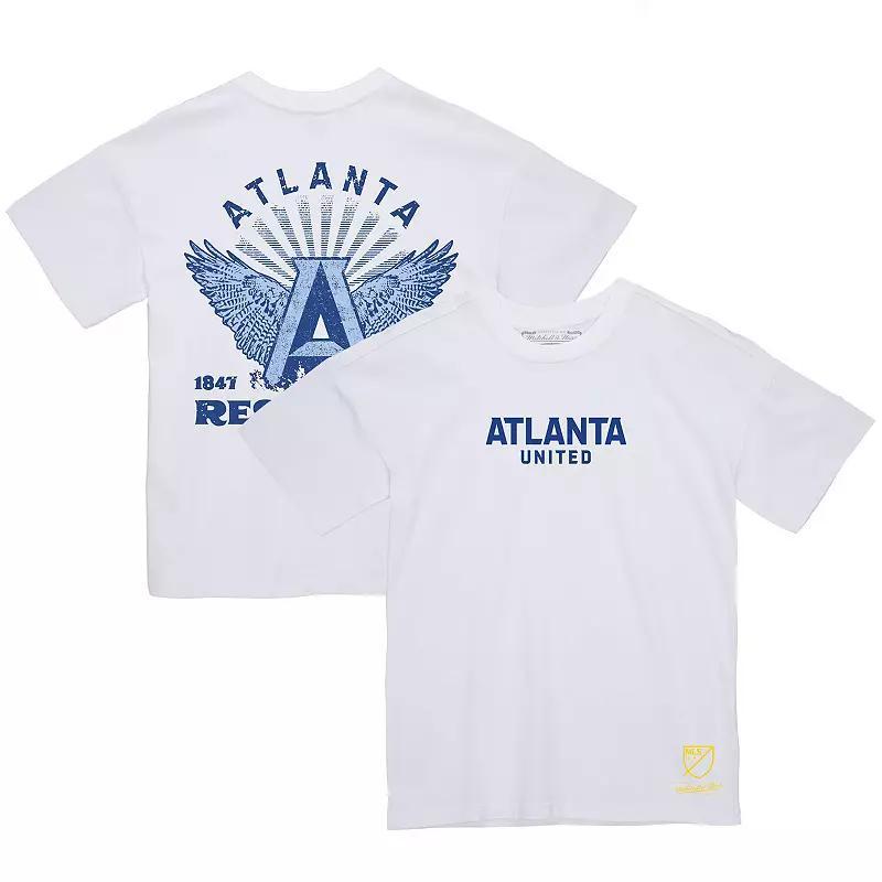 Mens Mitchell & Ness White Atlanta United FC Resurgens T-Shirt Product Image