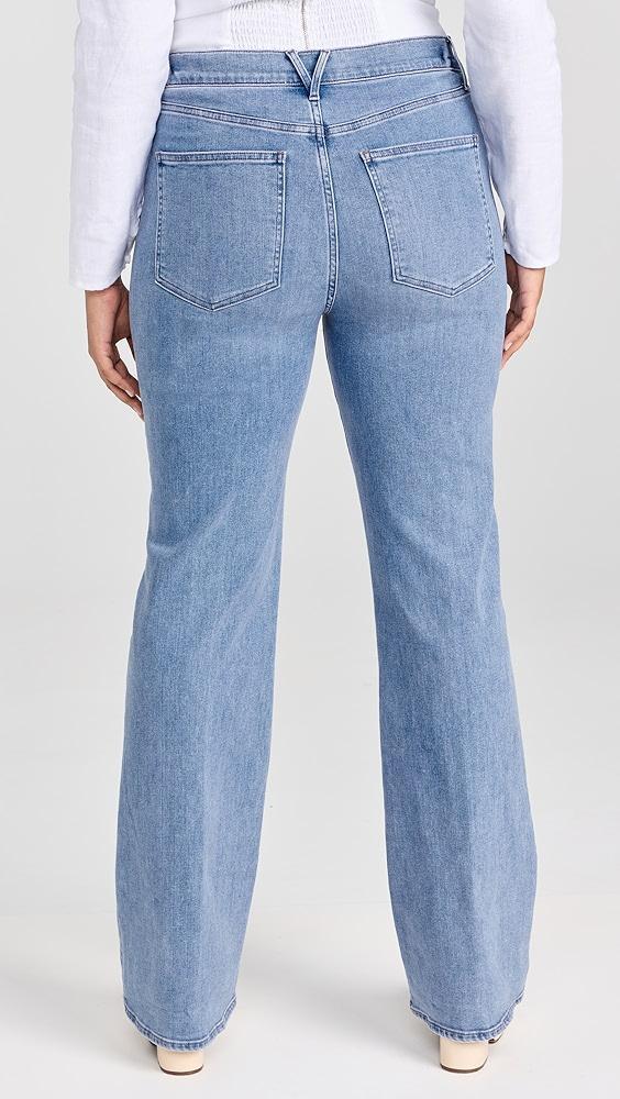 Veronica Beard Jean Crosbie Wide Leg Jeans | Shopbop Product Image