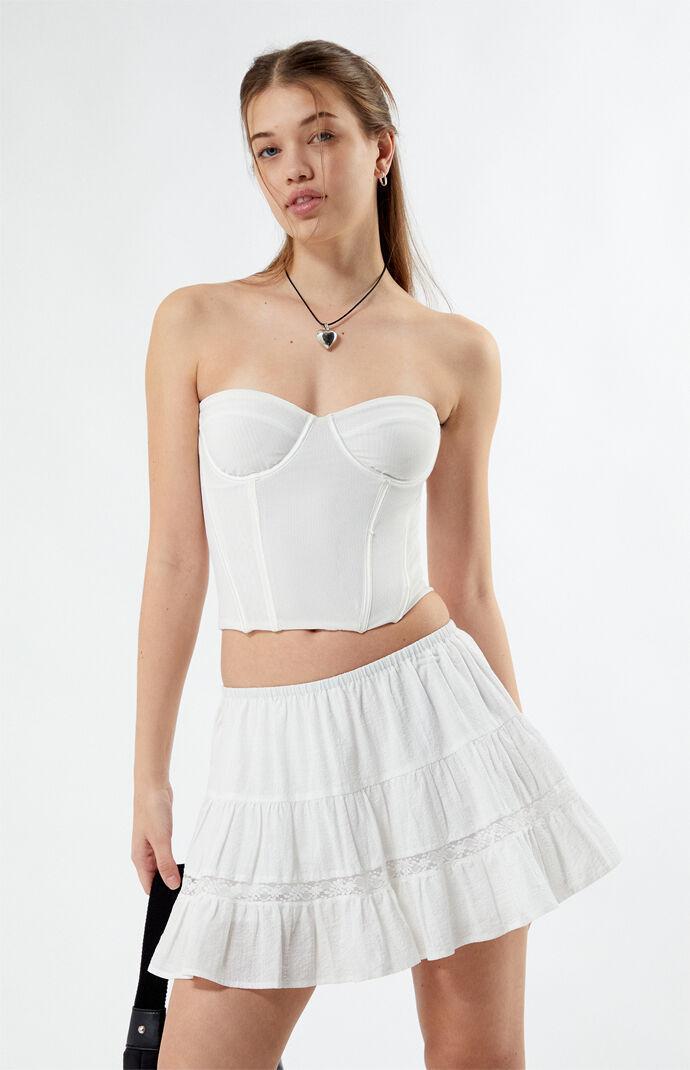 Women's Strapless Mesh Corset Product Image