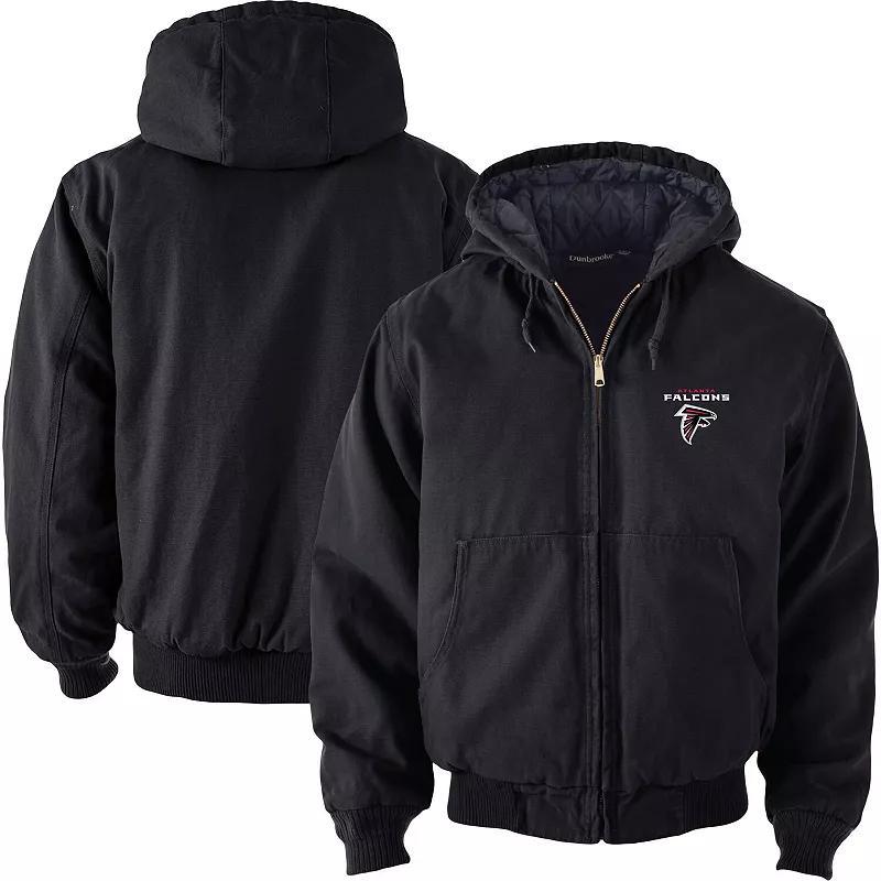 Mens Dunbrooke Minnesota Vikings Big & Tall Dakota Canvas Hoodie Full-Zip Jacket Product Image