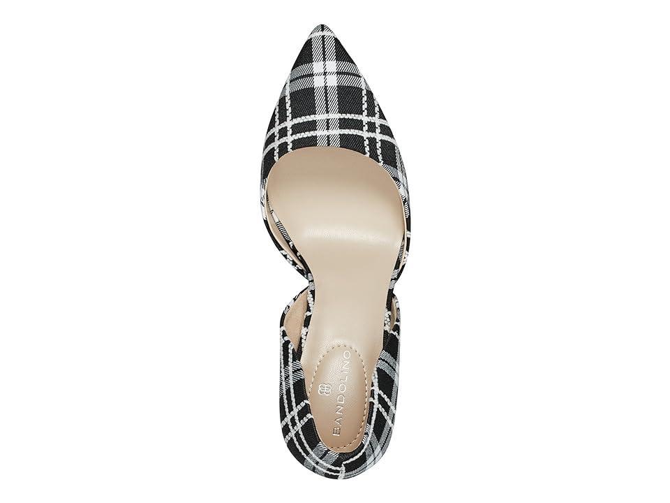 Bandolino Grenow White Plaid) High Heels Product Image