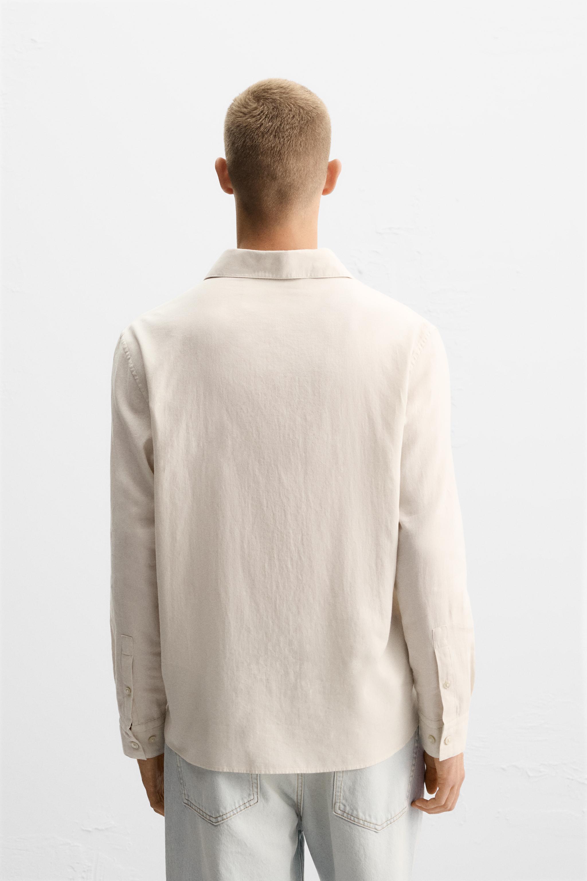 TEXTURED COTTON SHIRT Product Image