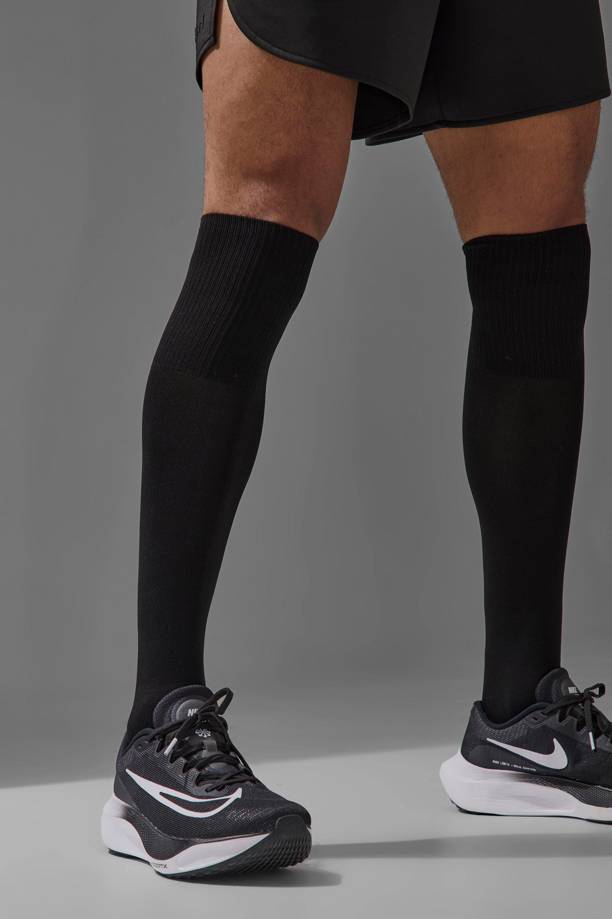 Man Active Football Socks | boohooMAN USA Product Image