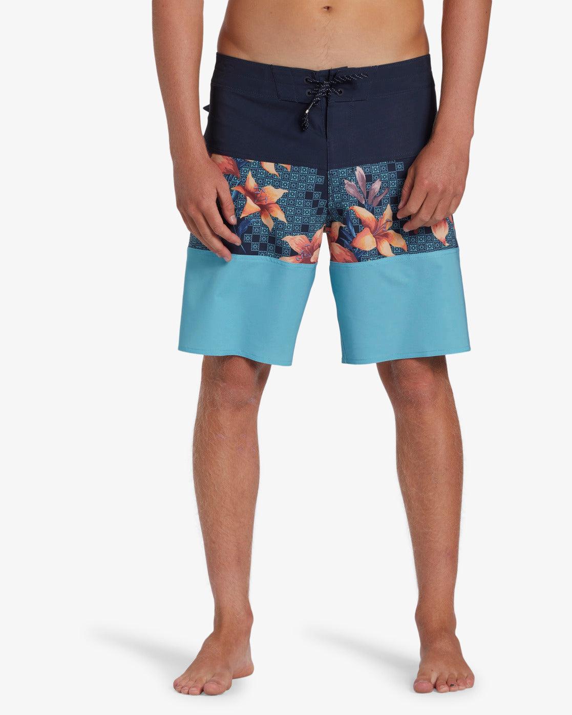 Tribong Pro 18" Boardshorts - Coastal Male Product Image