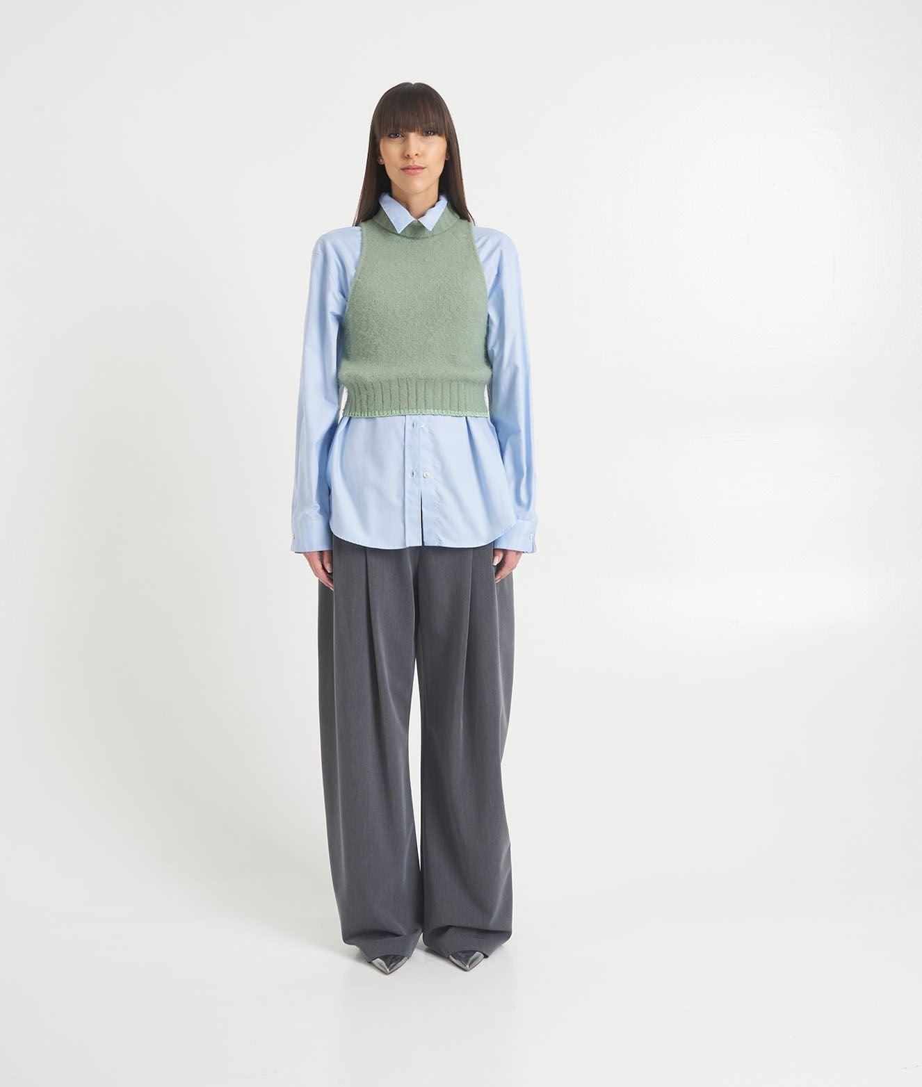 Knit top with turtleneck Product Image