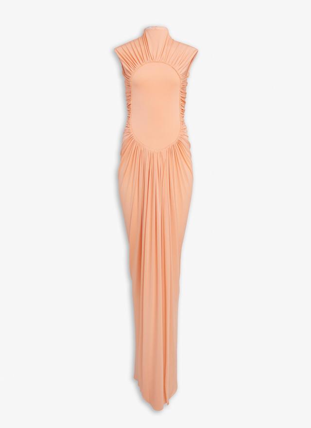 SECOND SKIN DRAPED DRESS Product Image