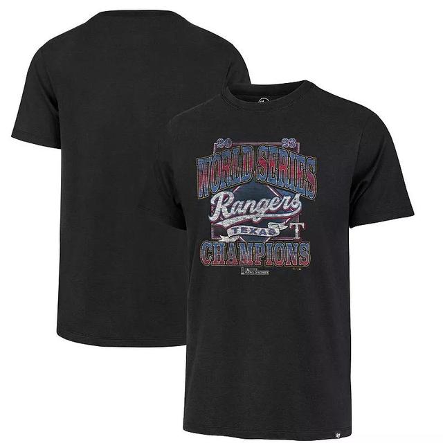 Mens 47 Texas Rangers 2023 World Series Champions Big & Tall T-Shirt Product Image