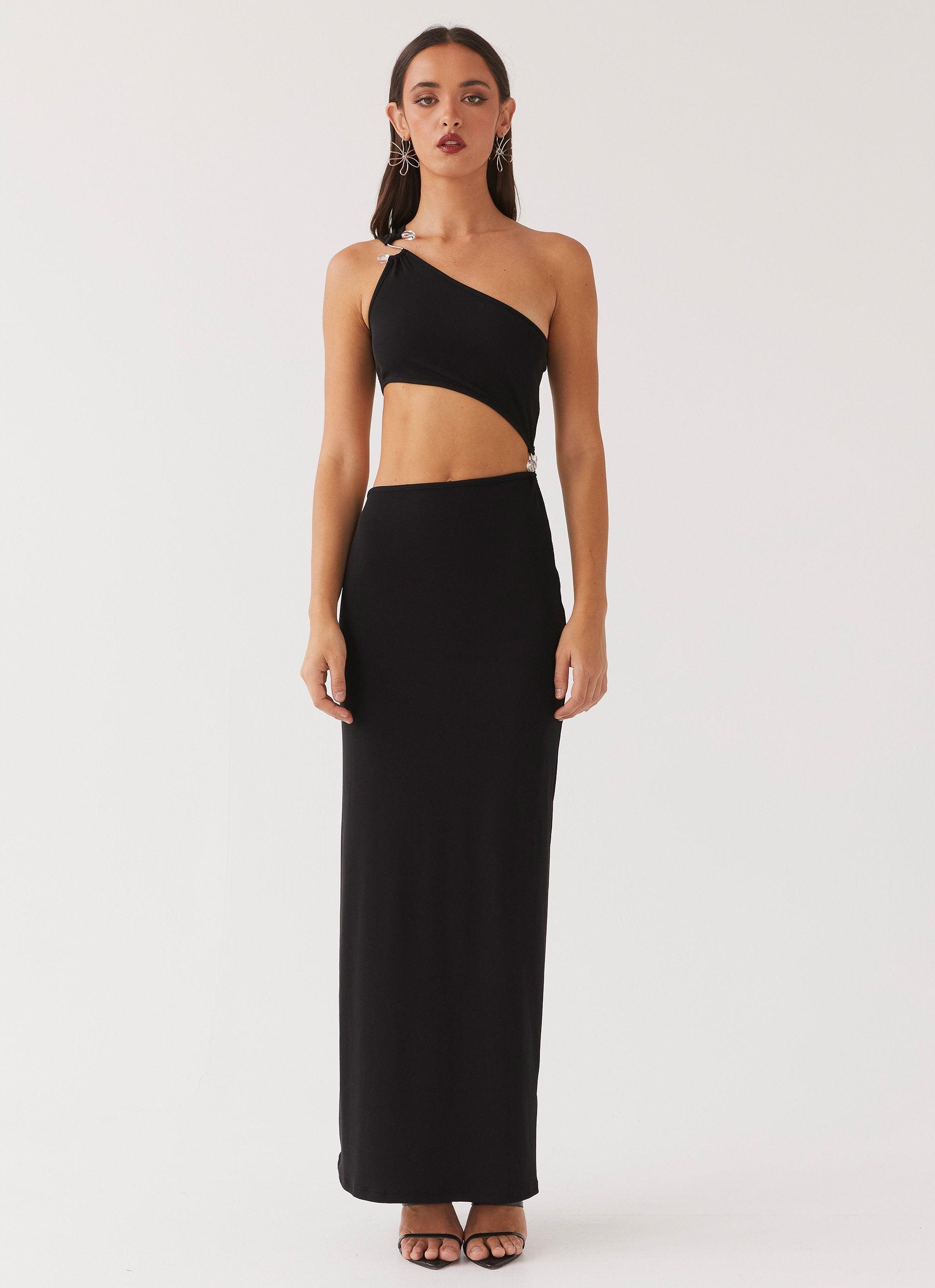 On The Moon Maxi Dress - Black Product Image