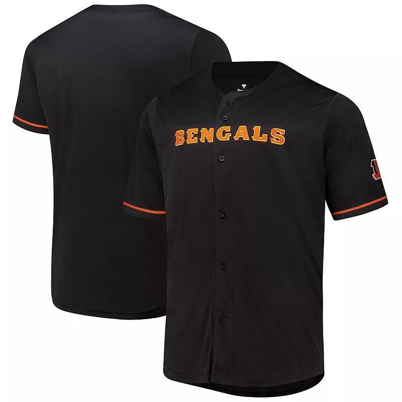 Mens Fanatics Cincinnati Bengals Pop Full-Button Jersey Product Image