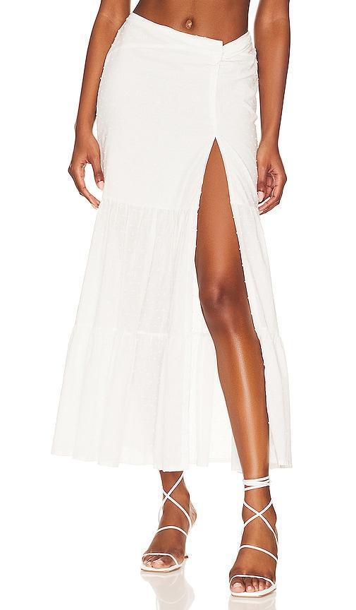 Womens Valentina Cotton Maxi Skirt Product Image