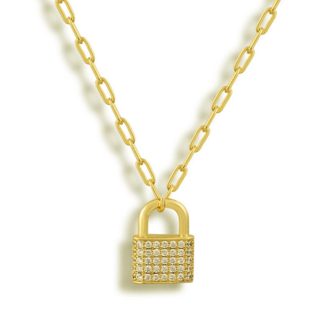 Lock Me Up Necklace Product Image