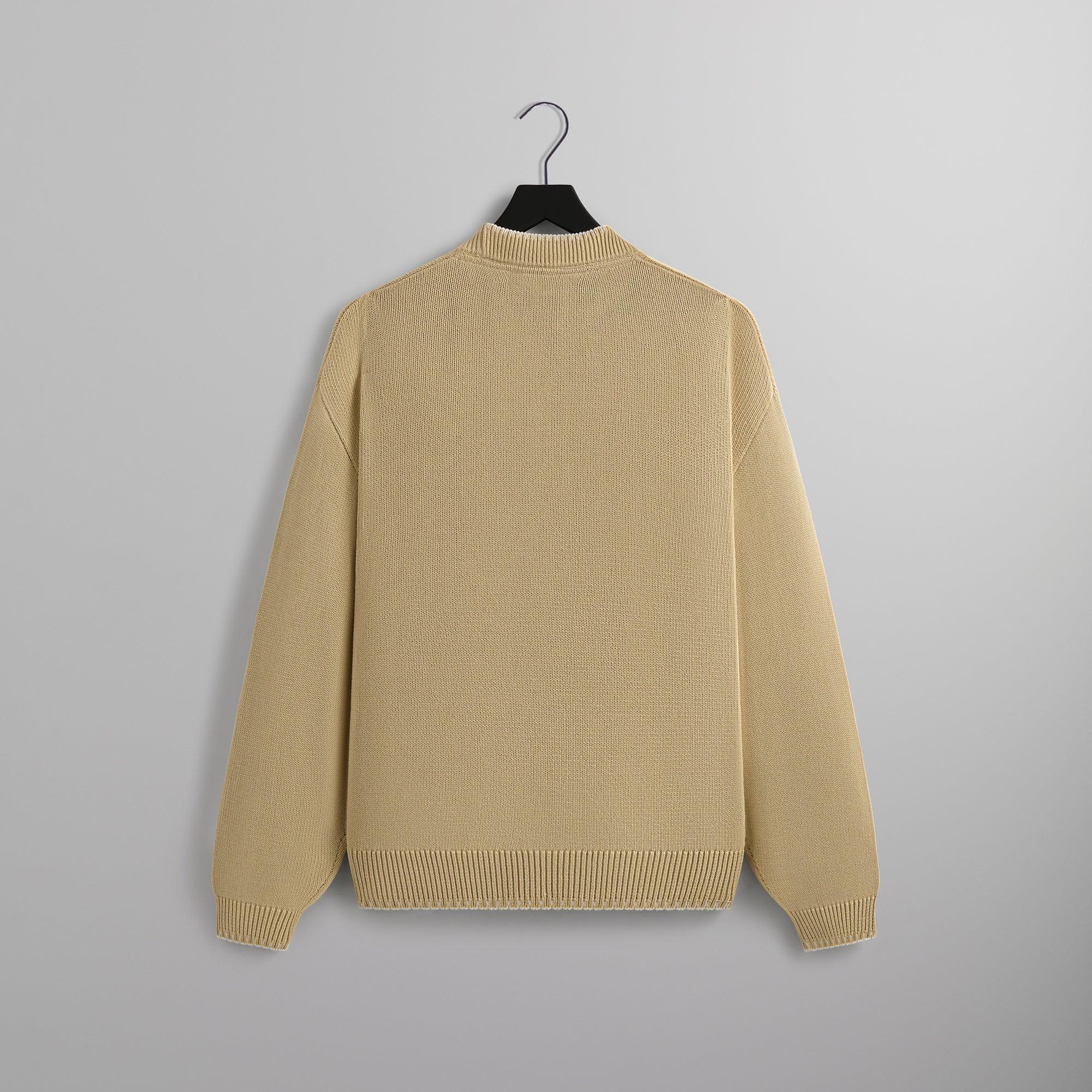 Kith Crest Stitched Lewis Sweater - Eternal Male Product Image