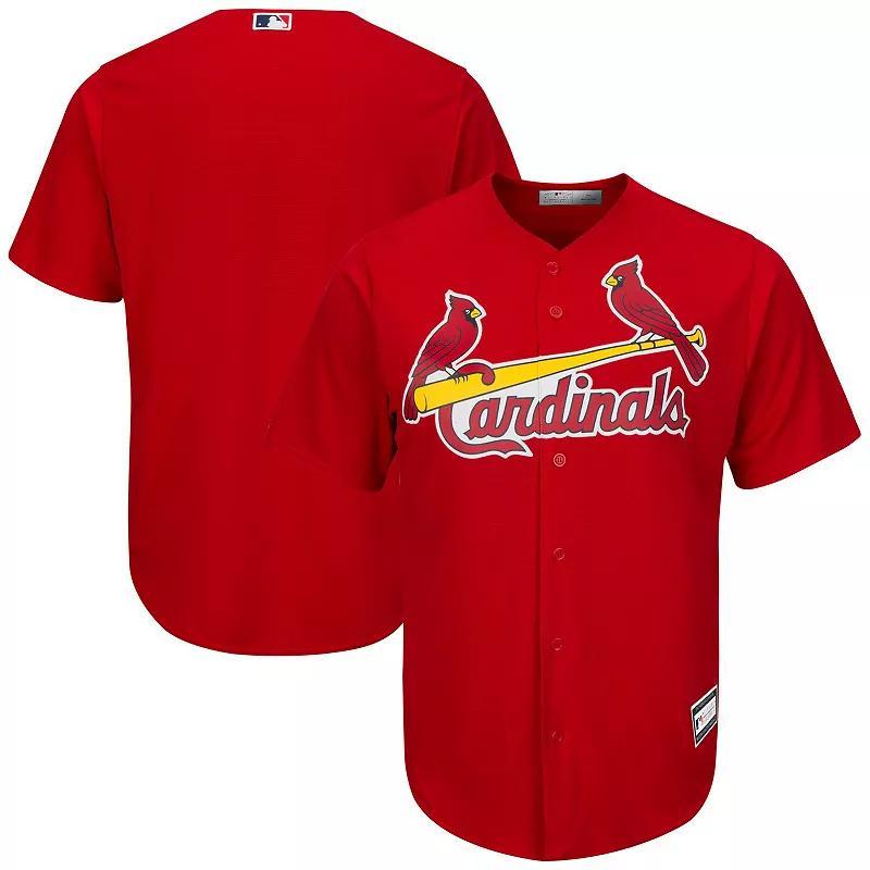 Mens St. Louis Cardinals Big & Tall Replica Team Jersey Product Image