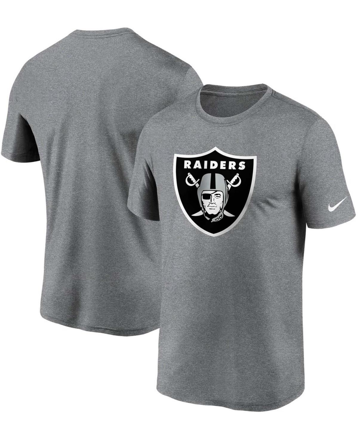 Mens Nike Charcoal Dallas Cowboys Wordmark Legend Performance T-Shirt Grey Product Image