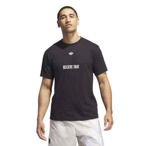 adidas Originals Mens Anthony Edwards Believe GFX T-Shirt Product Image