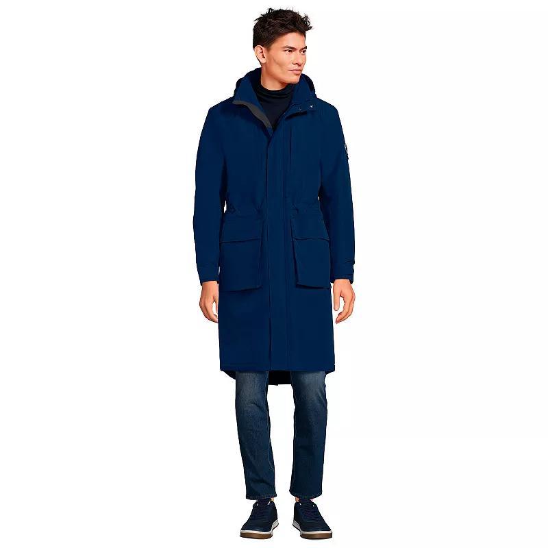 Mens Lands End Squall Waterproof Insulated Winter Stadium Coat Product Image