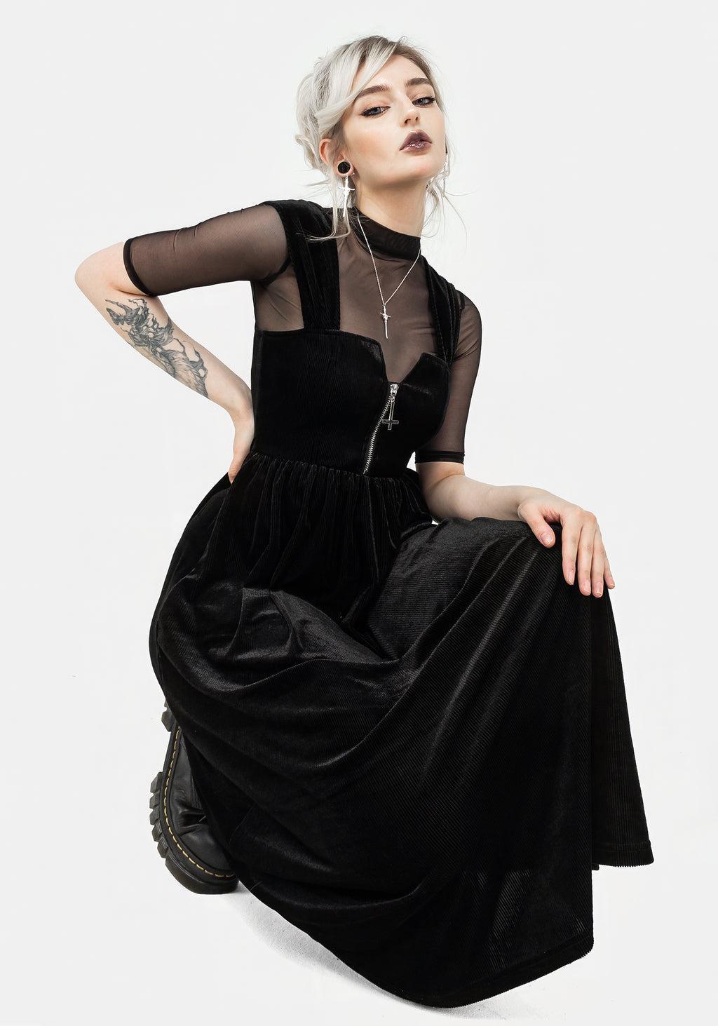 Heartless Zip Front Midi Dress Product Image