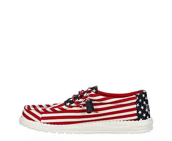 Heydude Men's Wally Americana Slip On Sneaker Product Image