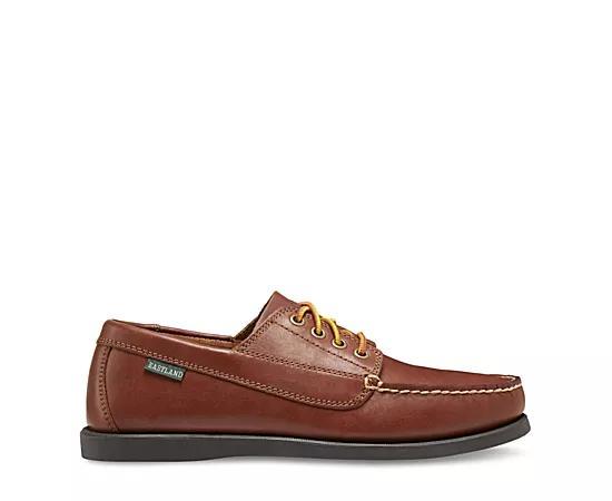 Eastland Mens Falmouth Waxee Leather Camp Moccasins Product Image