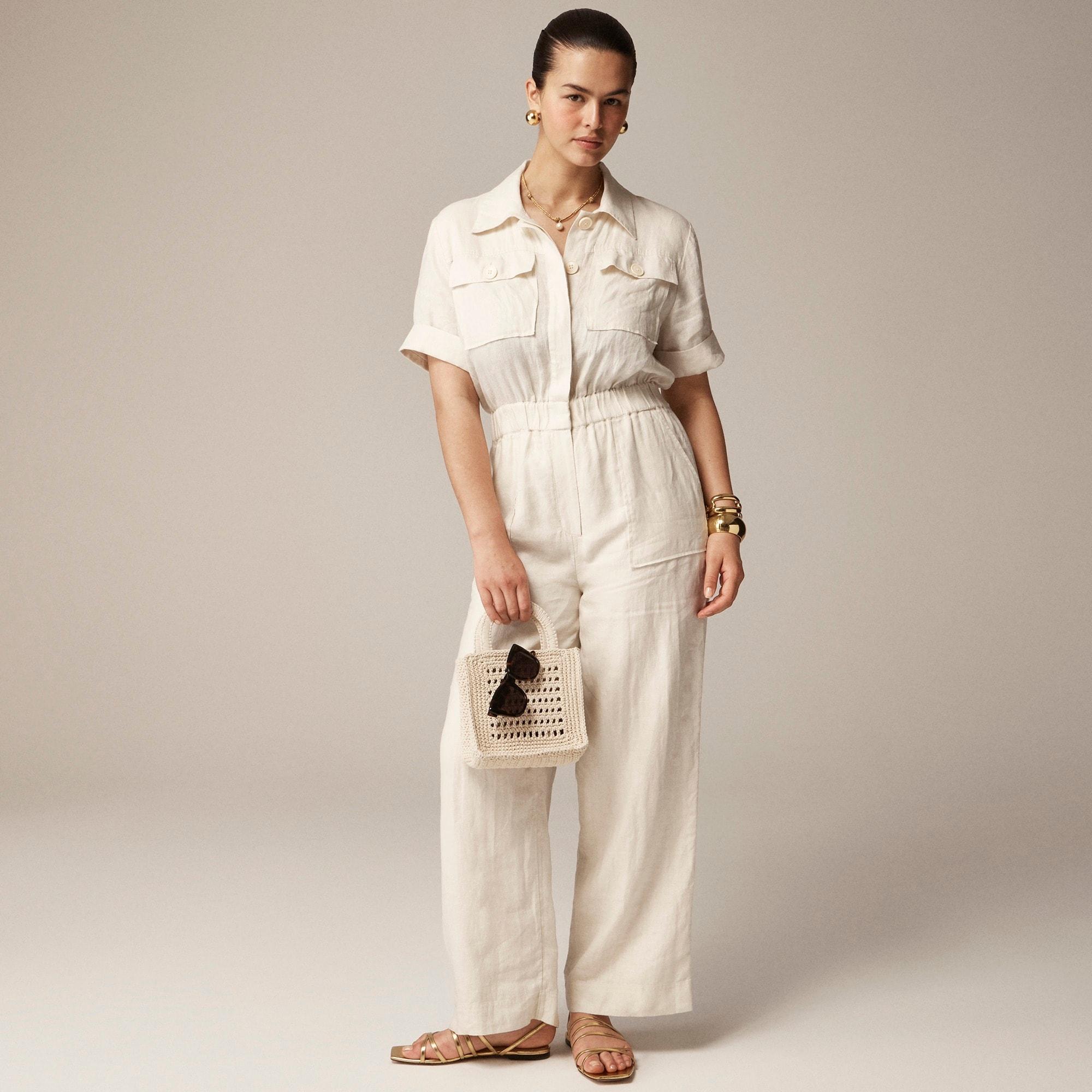 Linen jumpsuit Product Image