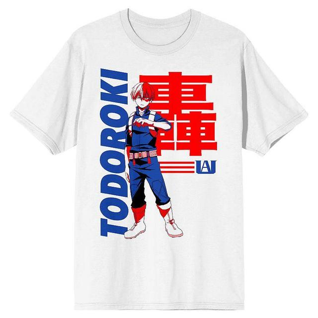 Mens My Hero Academia Todoroki Tee Product Image