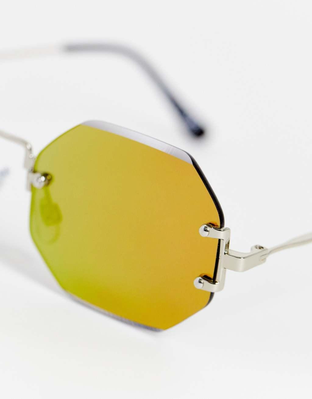 Jeepers Peepers metal hex sunglasses Product Image