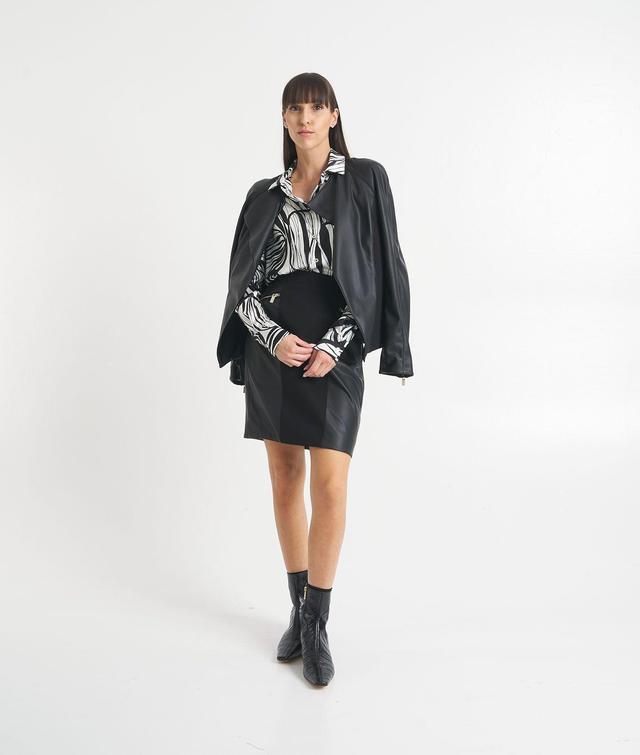 Faux leather jacket Product Image