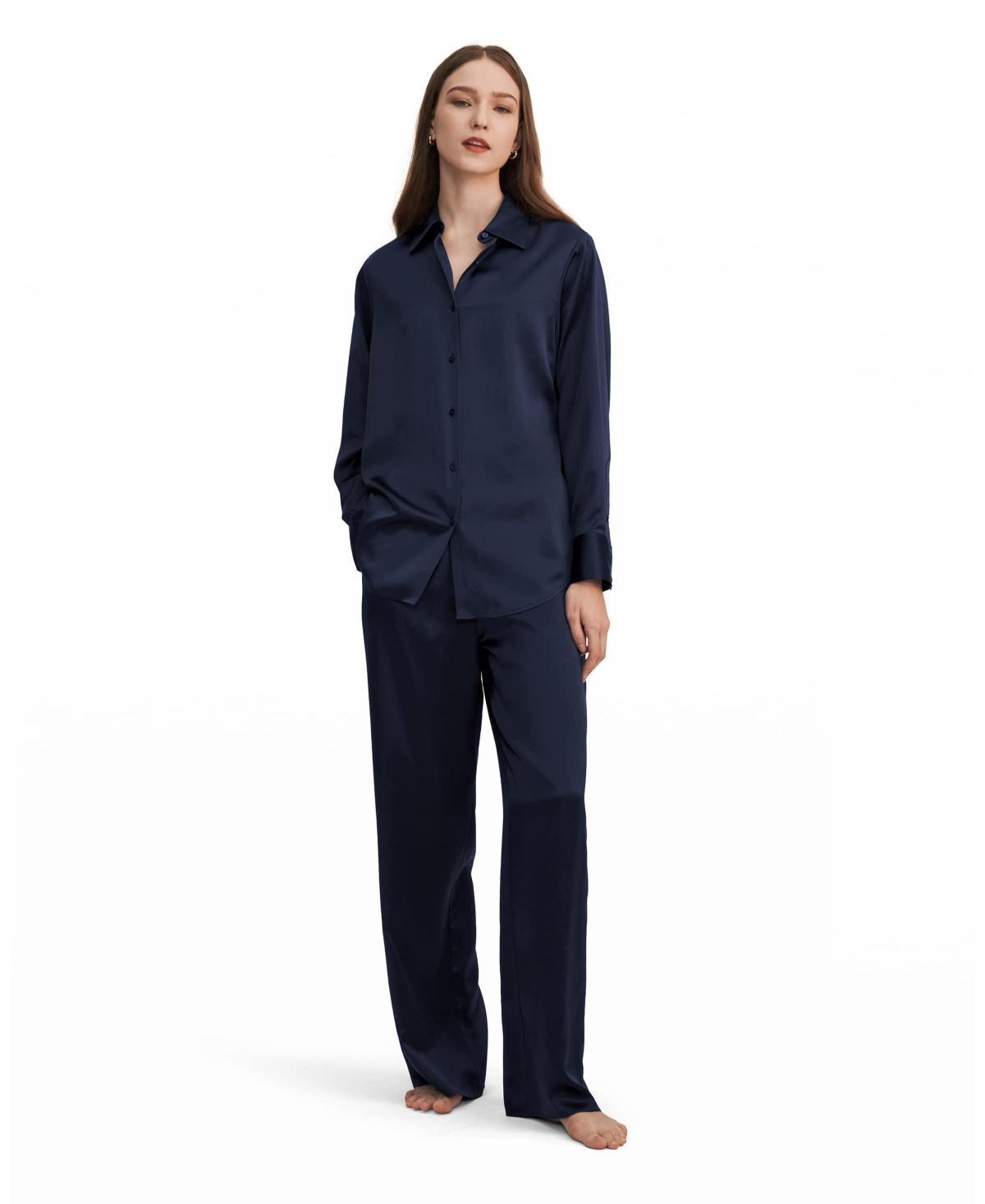 Lilysilk Womens Viola Over Silk Pajama Set Product Image