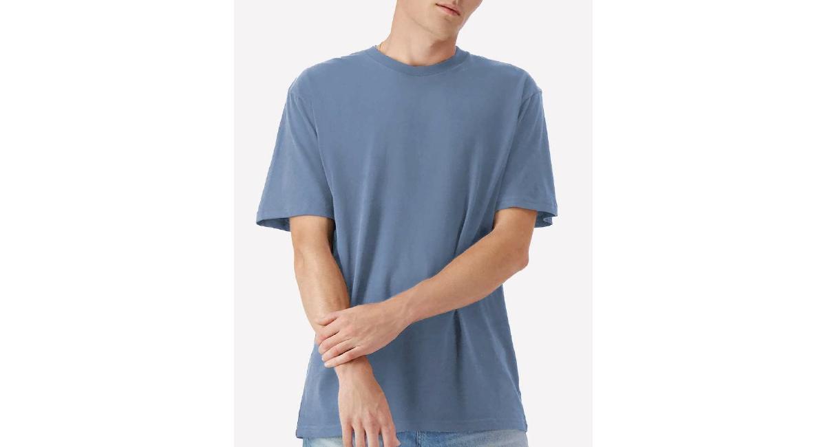 9tofive Mens Garment Dyed Essential Tee Product Image