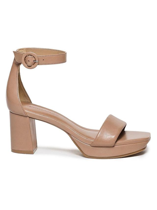 BERNARDO FOOTWEAR Carla Square Toed Ankle Strap Sandal Product Image