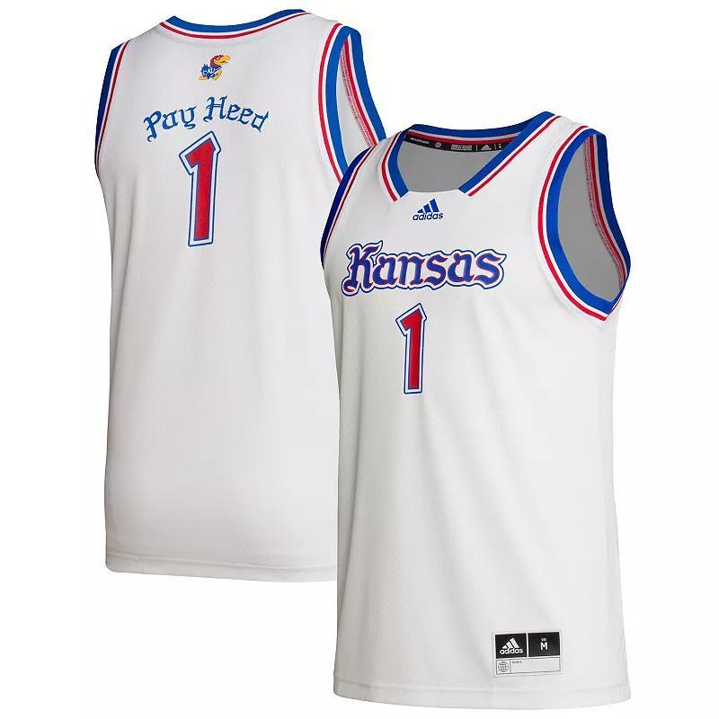 Mens adidas #1 Kansas Jayhawks Alternate Swingman Jersey Product Image