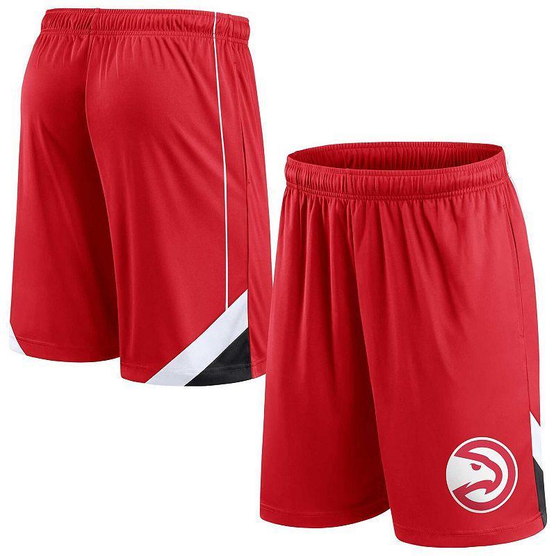 Mens Fanatics Red Atlanta Hawks Slice Shorts Product Image