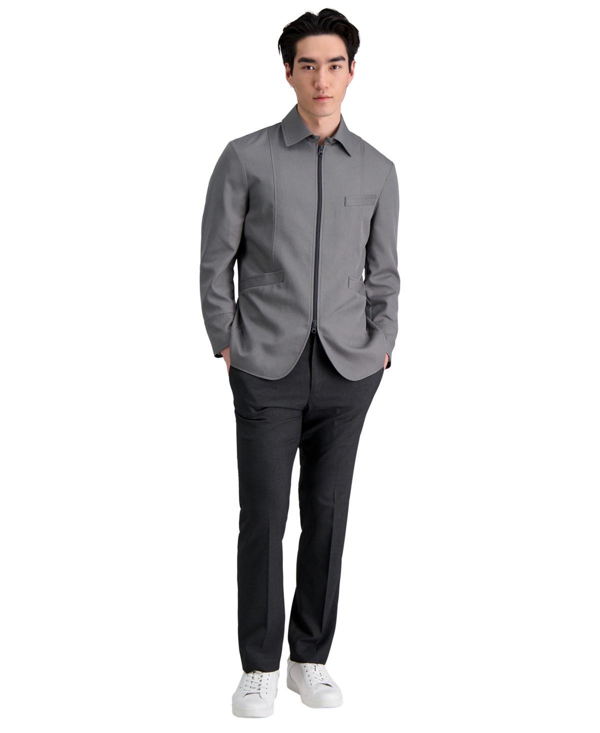 Kenneth Cole Reaction Mens Slim-Fit Stretch Dress Pants, Created for Macys Product Image