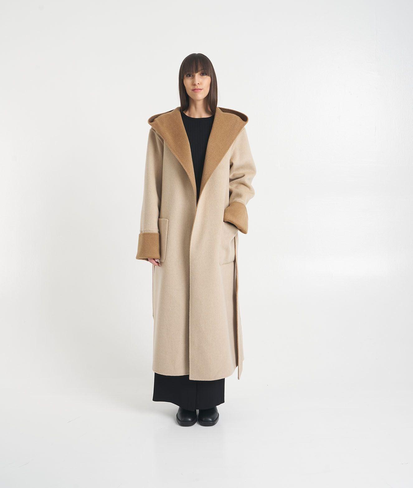 Reversible wool coat 'Franca' Product Image