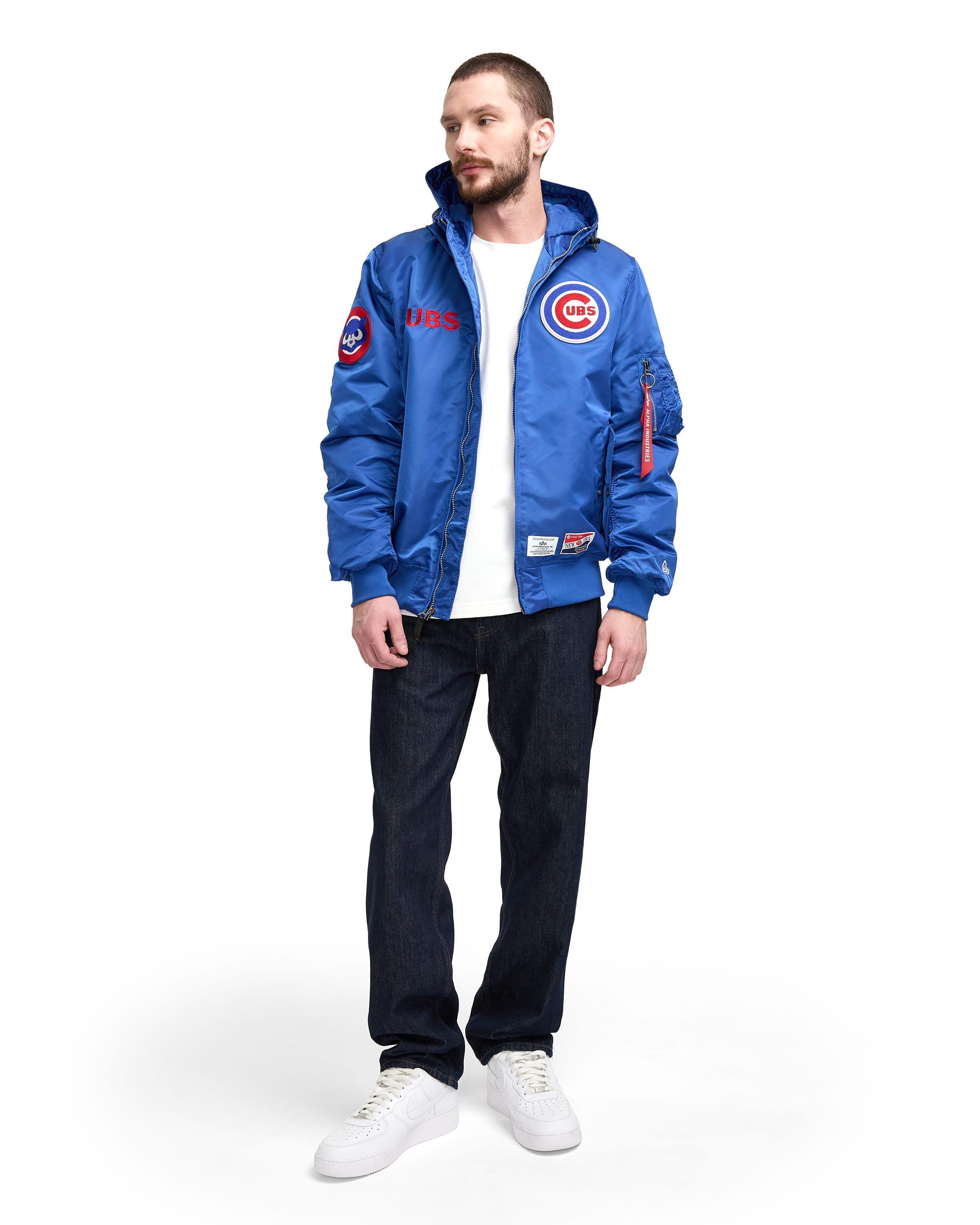 Alpha Industries x Houston Astros L-2B Hooded Bomber Jacket Male Product Image