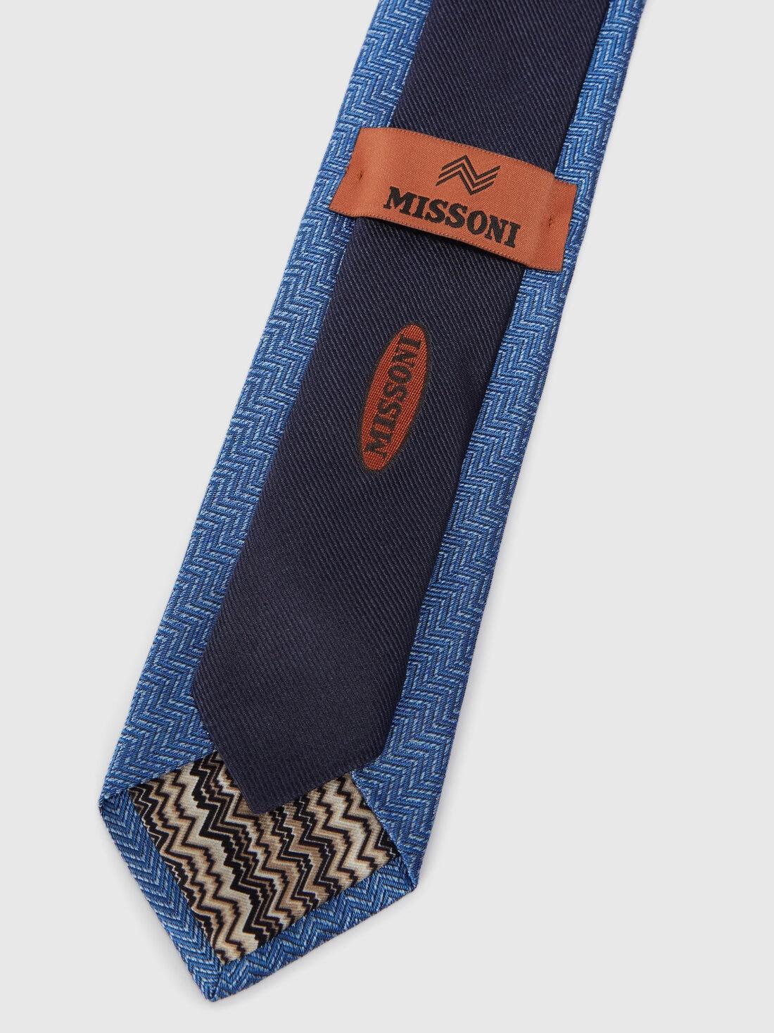 Silk chevron tie Multicoloured | Missoni Product Image