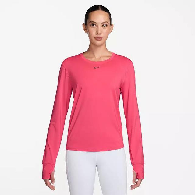 Womens Nike One Classic Dri-FIT Long Sleeve Top Product Image