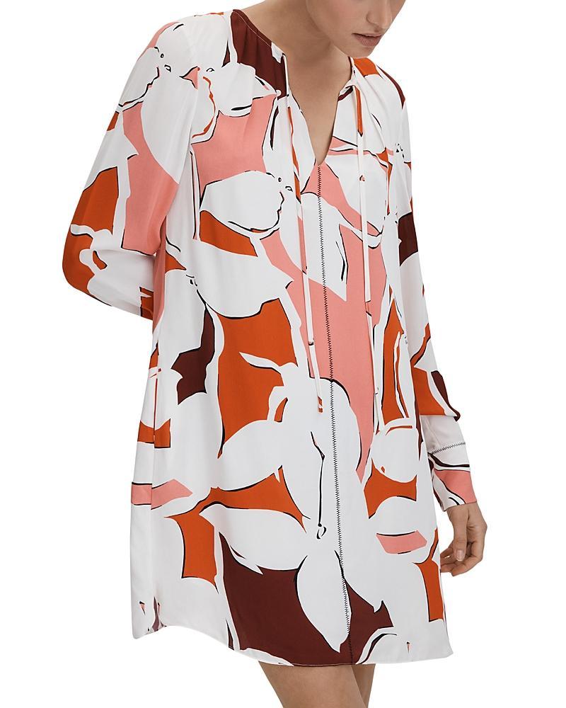 Reiss Tanya Printed Shift Dress Product Image