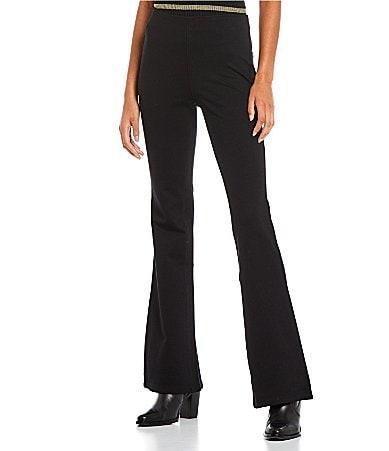 Jessica Simpson Flare Leg Ponte Pants Product Image