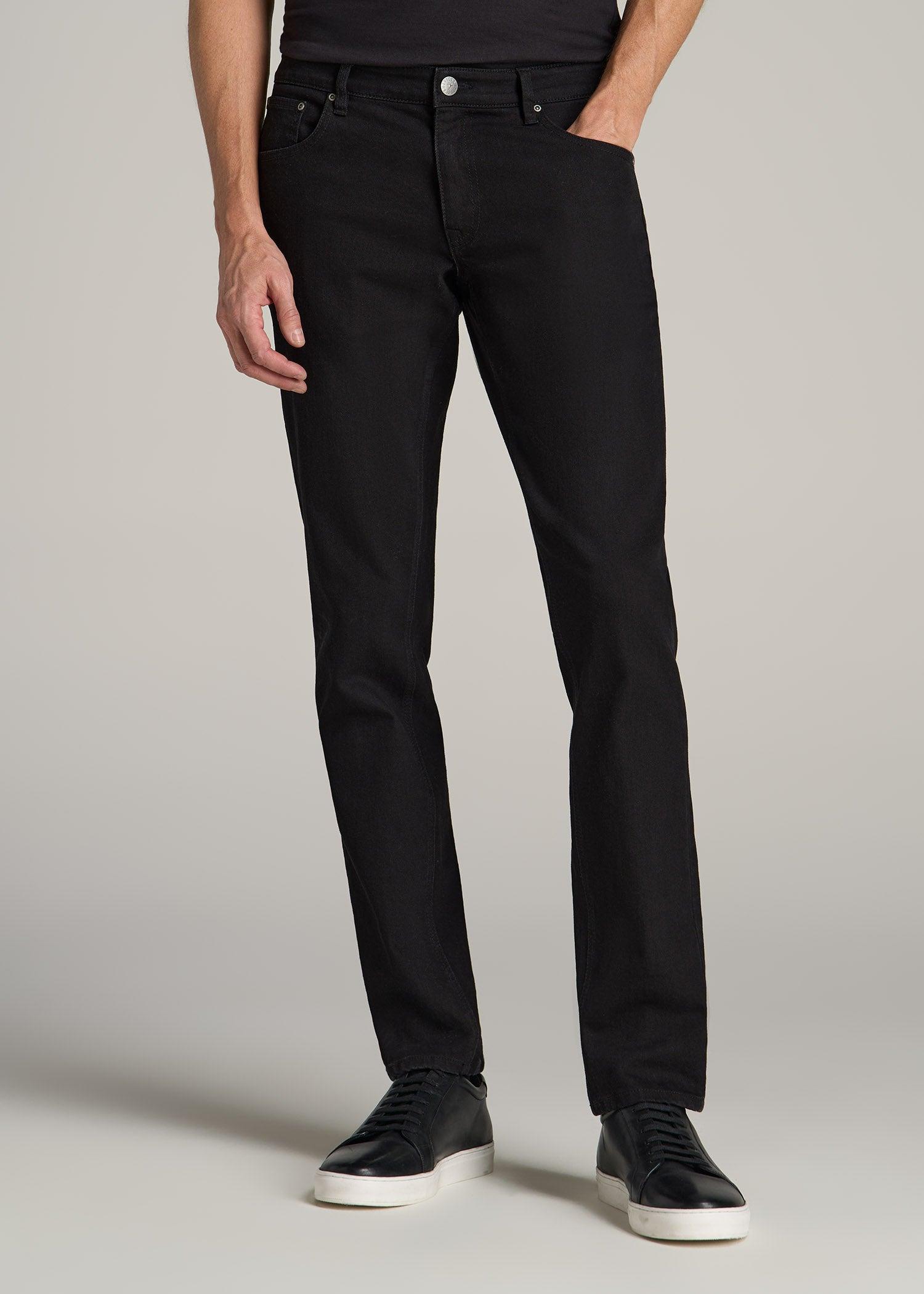 Carman TAPERED Jeans for Tall Men in True Black product image