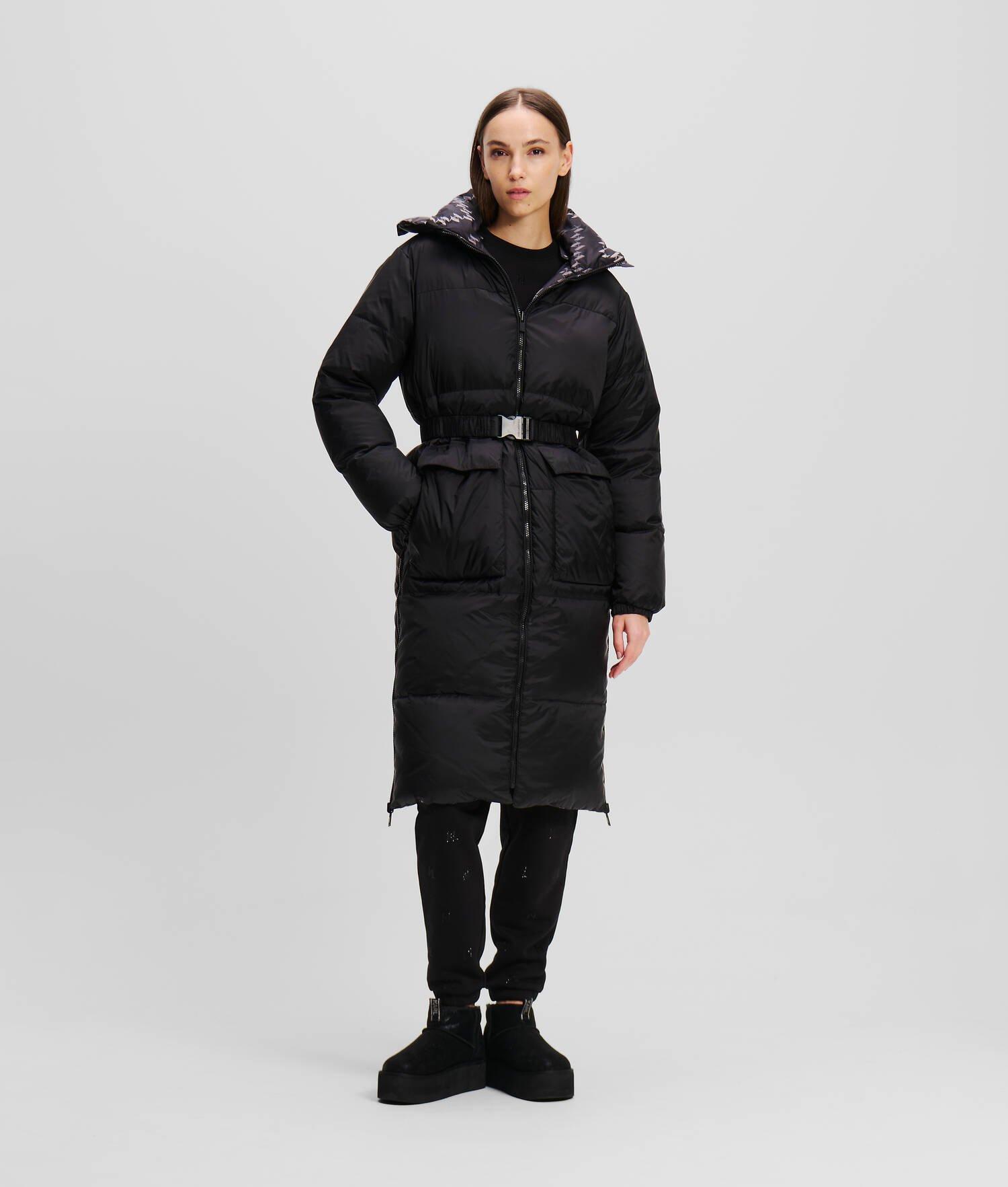 REVERSIBLE LONGLINE PUFFER JACKET Product Image