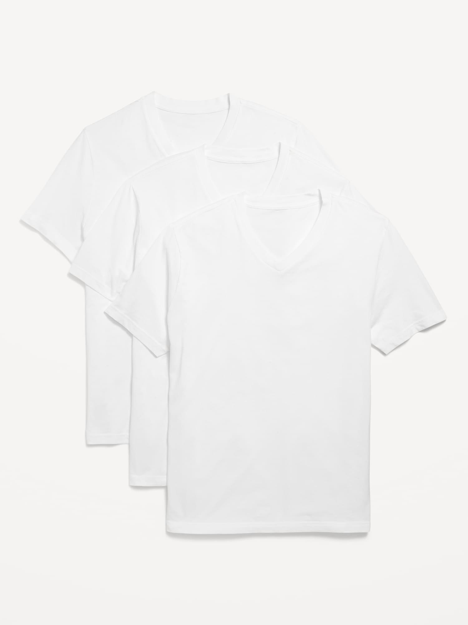 Soft-Washed V-Neck T-Shirt 3-Pack for Men Product Image